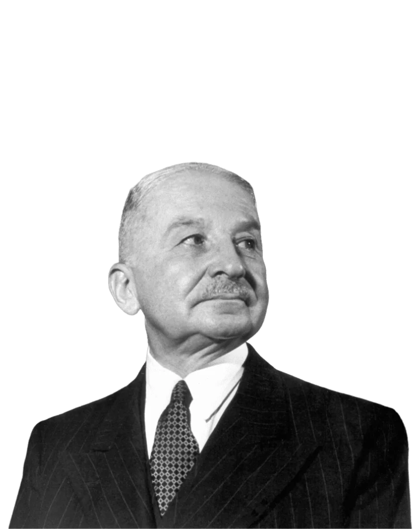 Retrato de Ludwig von Mises
